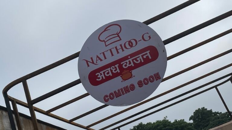 Natthoo-G Awadh Vyanjan Coming Soon to Food Valley, Chatori Gali Lucknow